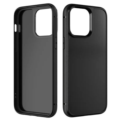Customizable Hybrid PC & TPU Case for iPhone : Leather Inlay Compatible